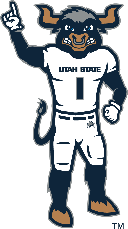 Utah State Aggies 2019-Pres Mascot Logo iron on transfers for T-shirts